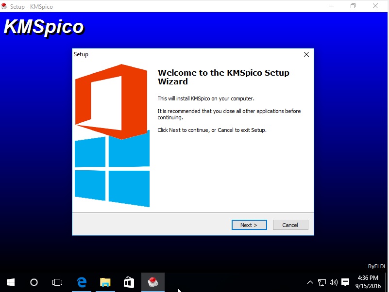 Các bước Crack Microsoft Office bằng KMSpico
