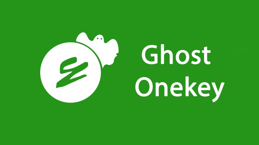 Tải Onekey ghost mới nhất - Tạo và bung ghost trên máy tính