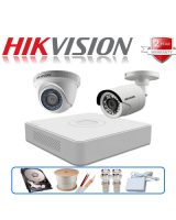 Trọn gói 2 camera Hikvision 1MP CCTV – HIK216C0T-IRP